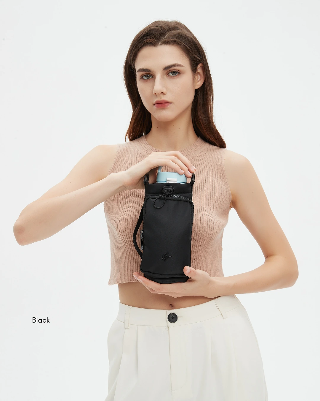 Taran Nylon Bottle Sling Bag - Image 4