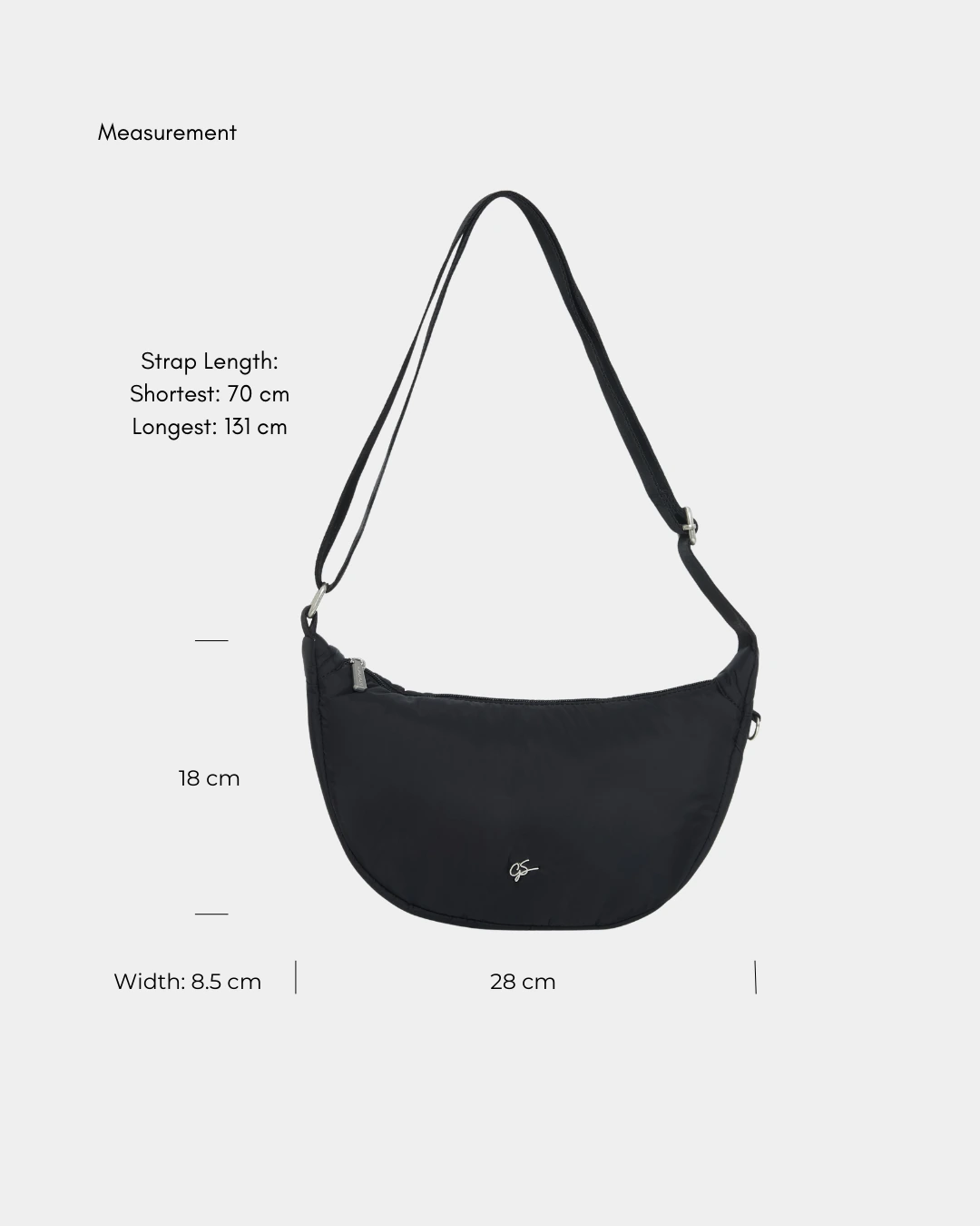 Talissa Puffer Sling Bag (Brown) - Image 6