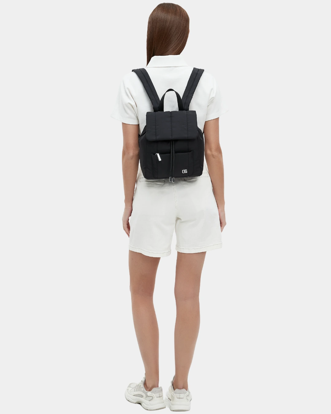 Ollie Puffer New Nylon Backpack (Black) - Image 7