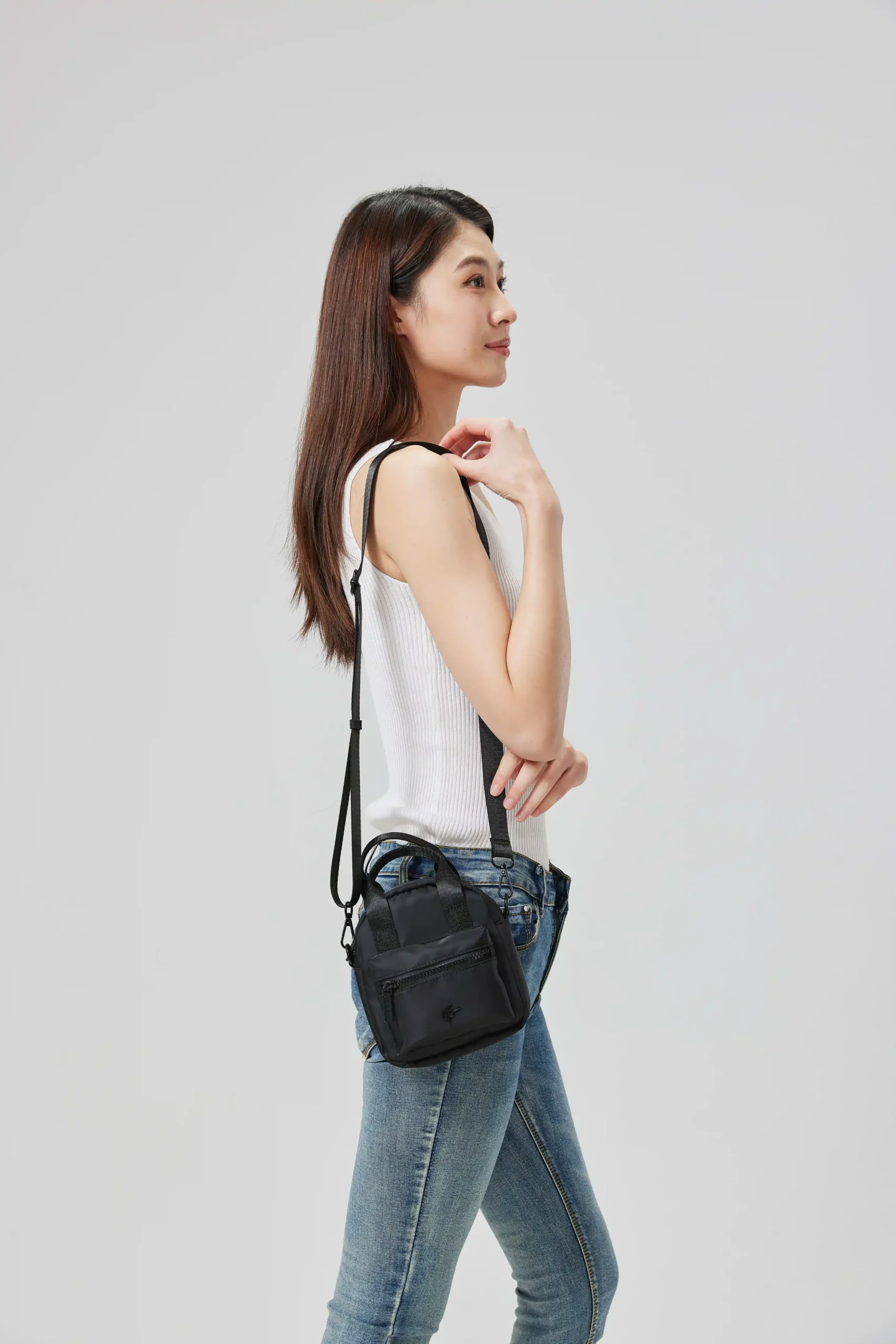 Gemma Nylon Sling Bag - Image 5