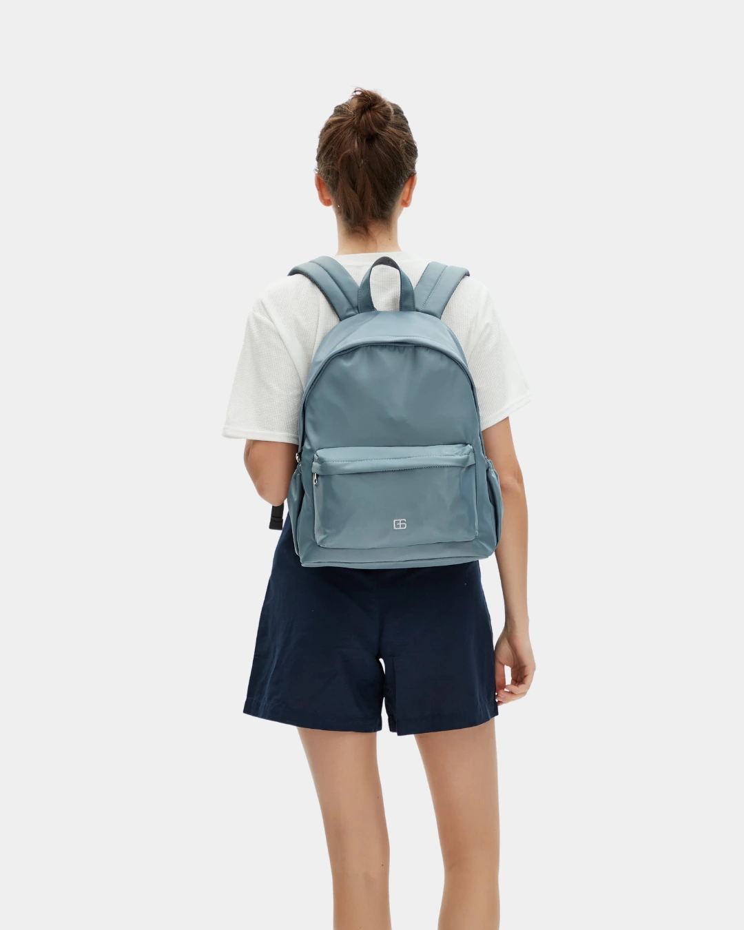 Kaylie Nylon Backpack (Blue)