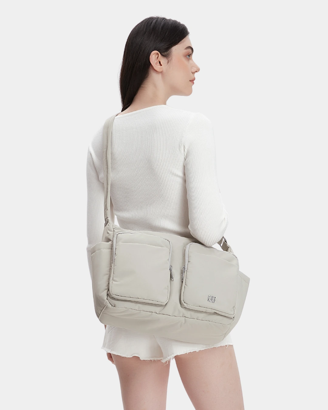 Mylah Nylon Puffer Sling Bag (Color X) - Image 3