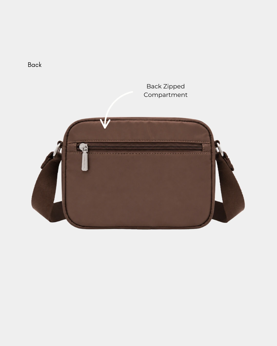 Zeon Nylon Sling Bag (Rose) - Image 5