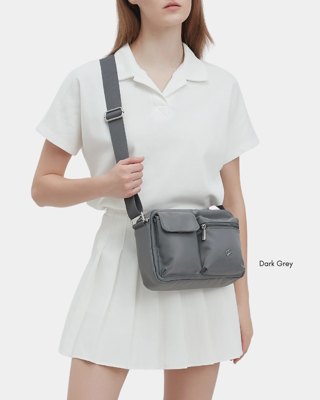 Zeon Nylon Sling Bag (Rose) - Image 10