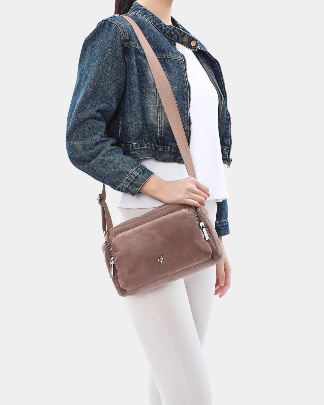 Elda Suede Sling Carry (Mocha) - Image 4