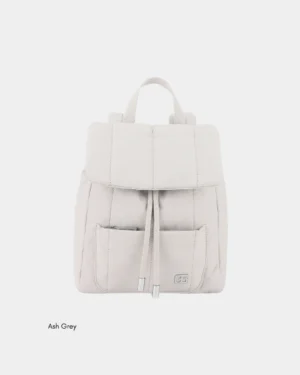 Ollie Puffer New Nylon Backpack (Ash Grey)