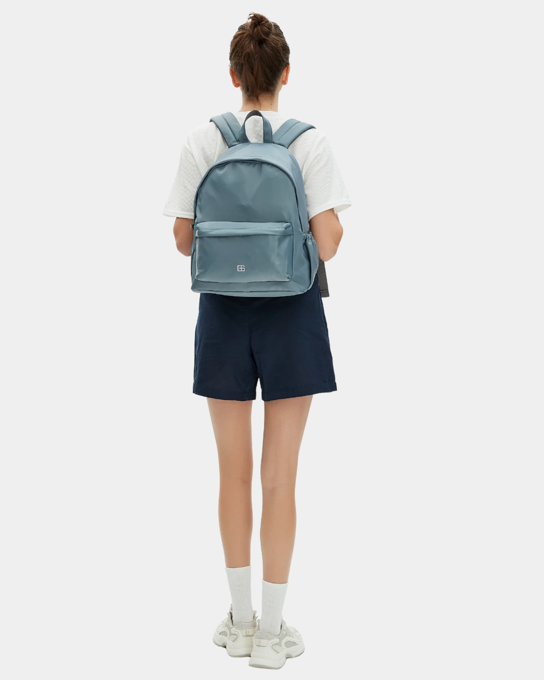 Kaylie Nylon Backpack (Blue) - Image 3