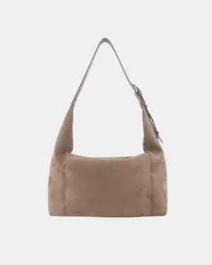 Elowen Suede Hobo Bag (Mocha)