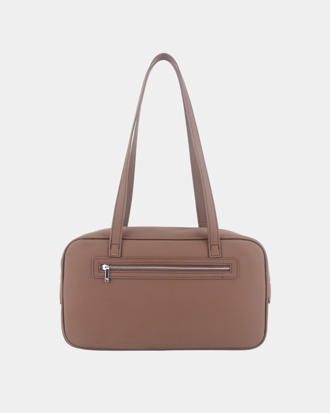 Martine 32 Baguette Shoulder Bag (Chocolate) - Image 2