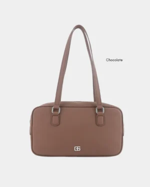 Martine 32 Baguette Shoulder Bag (Chocolate)