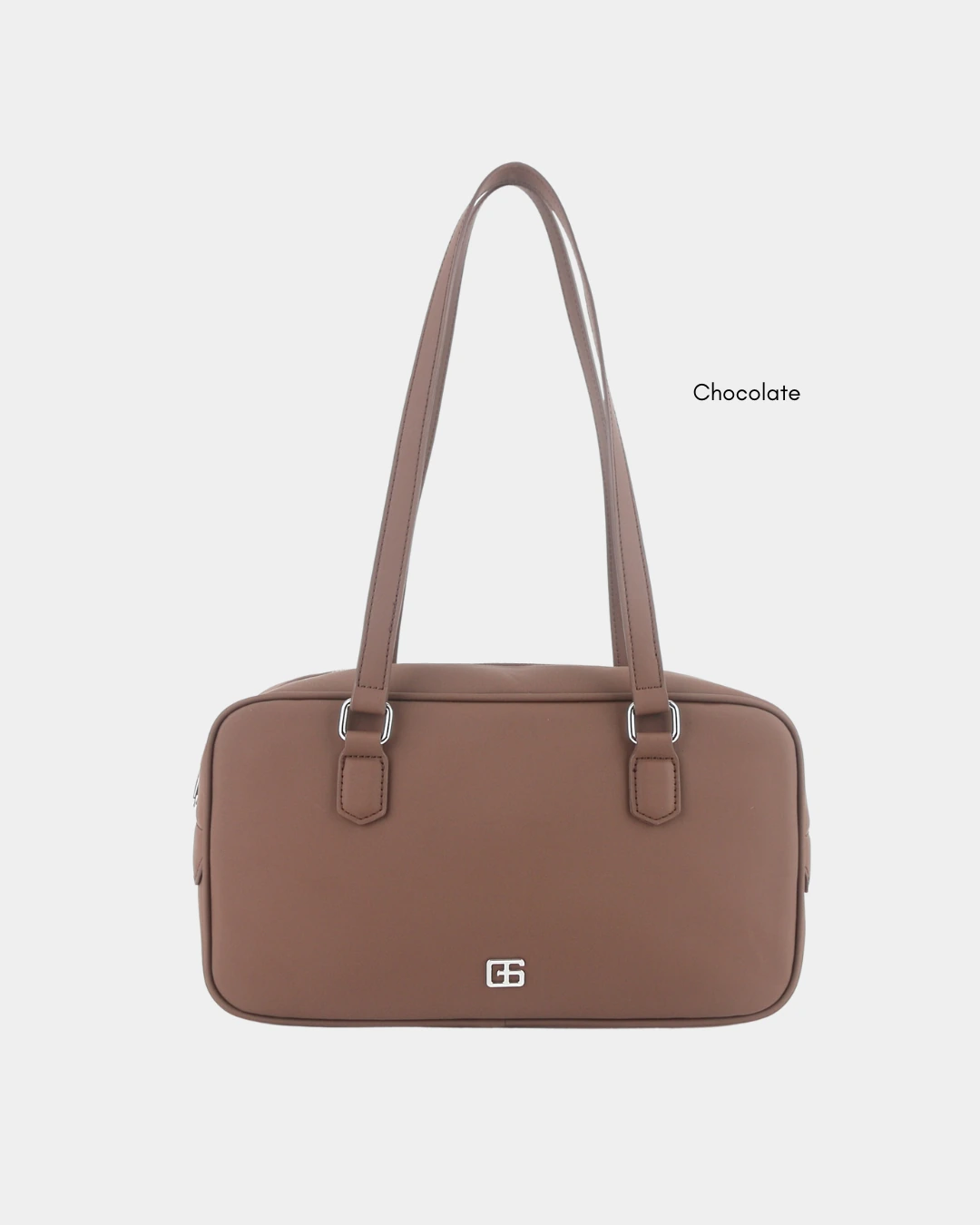 Martine 32 Baguette Shoulder Bag (Chocolate)