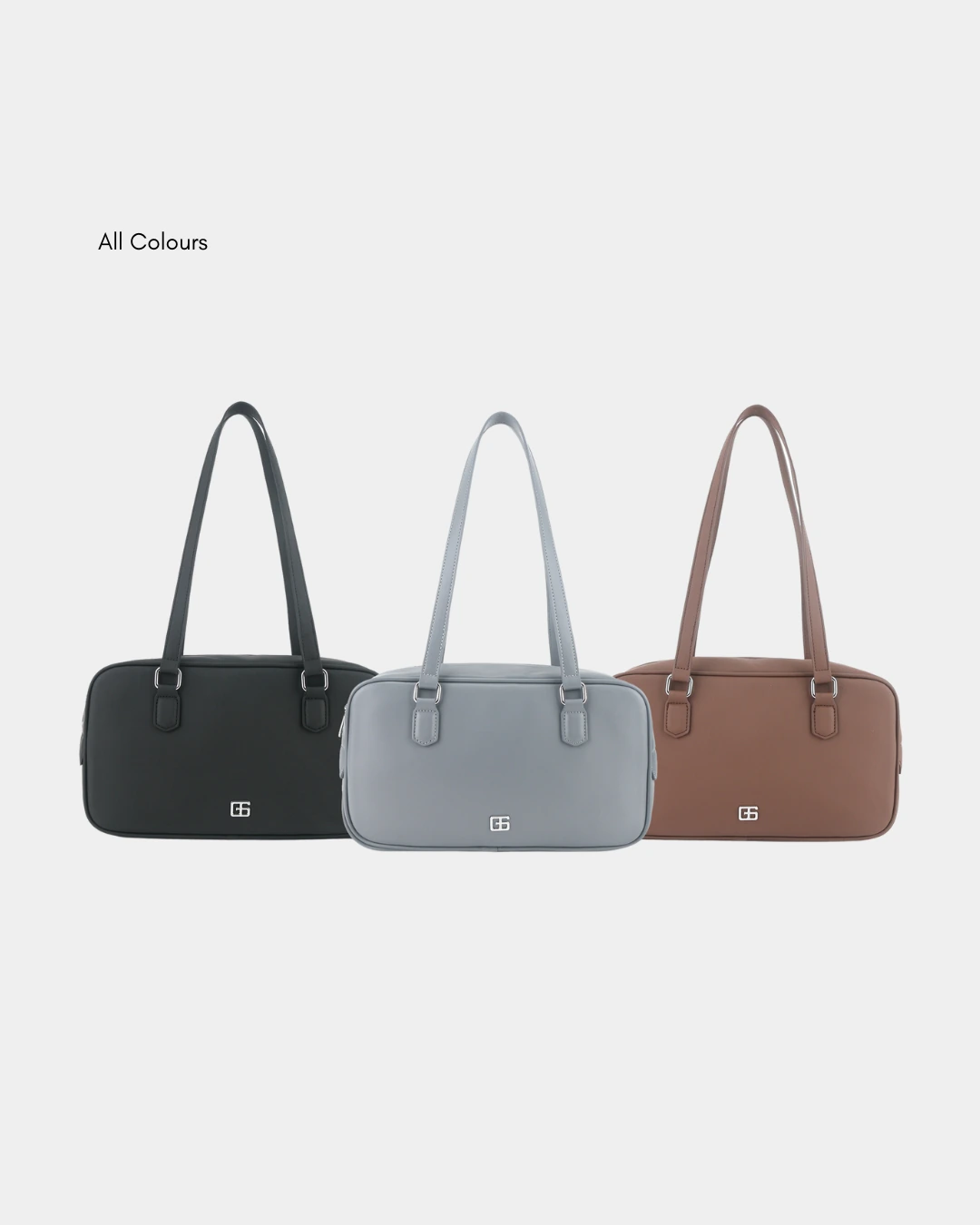 Martine 32 Baguette Shoulder Bag (Chocolate) - Image 5