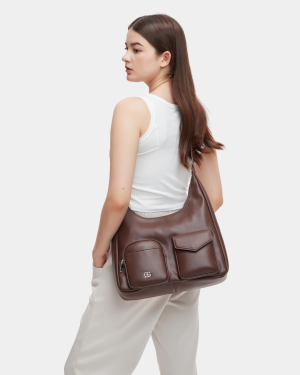 Koda Hobo Bag (Chocolate)