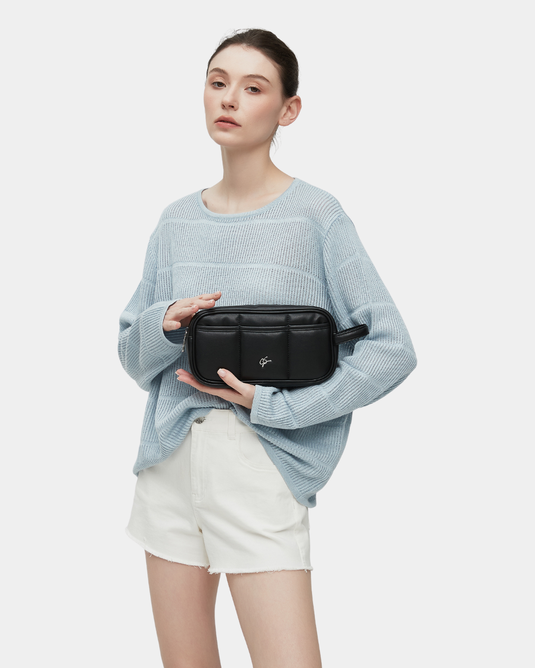 Cora Faux Leather Puffer Pouch - Image 7