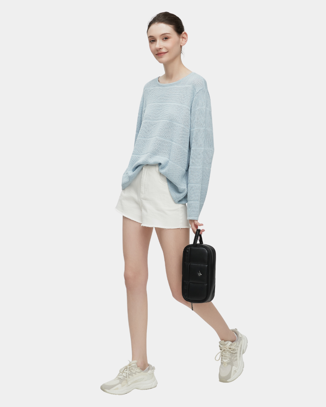 Cora Faux Leather Puffer Pouch - Image 6