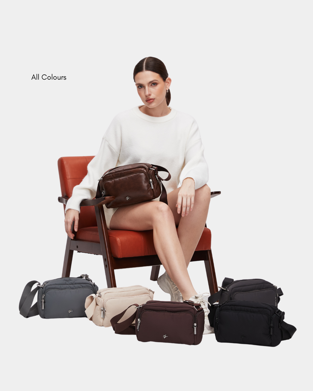 Elda Faux Leather Sling Bag - Image 5