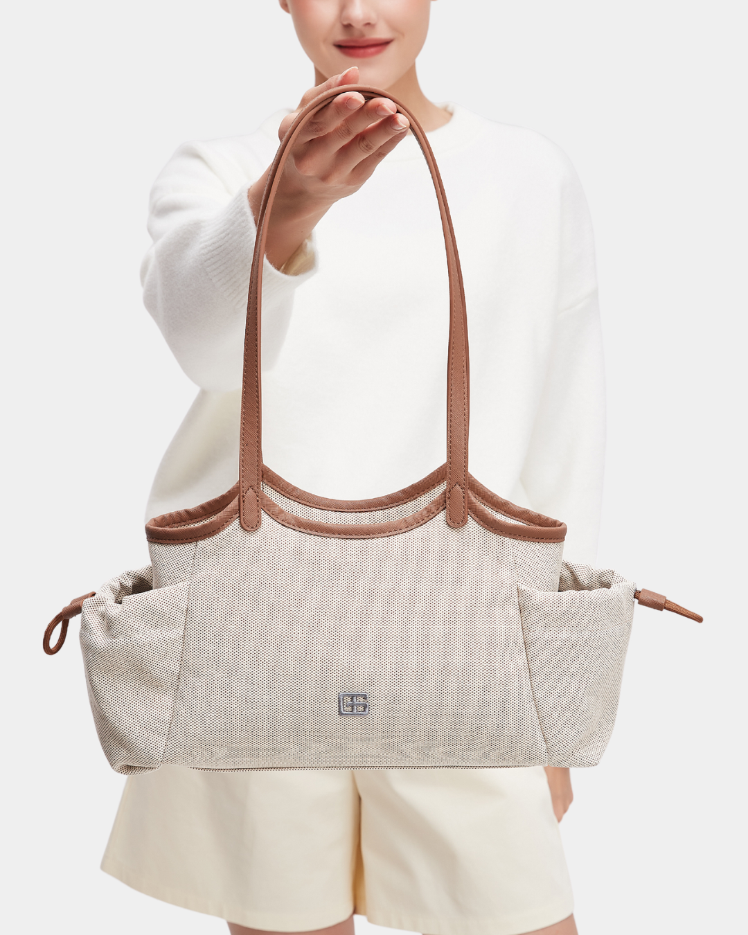 Talia Shoulder Bag (Canvas) - Image 8