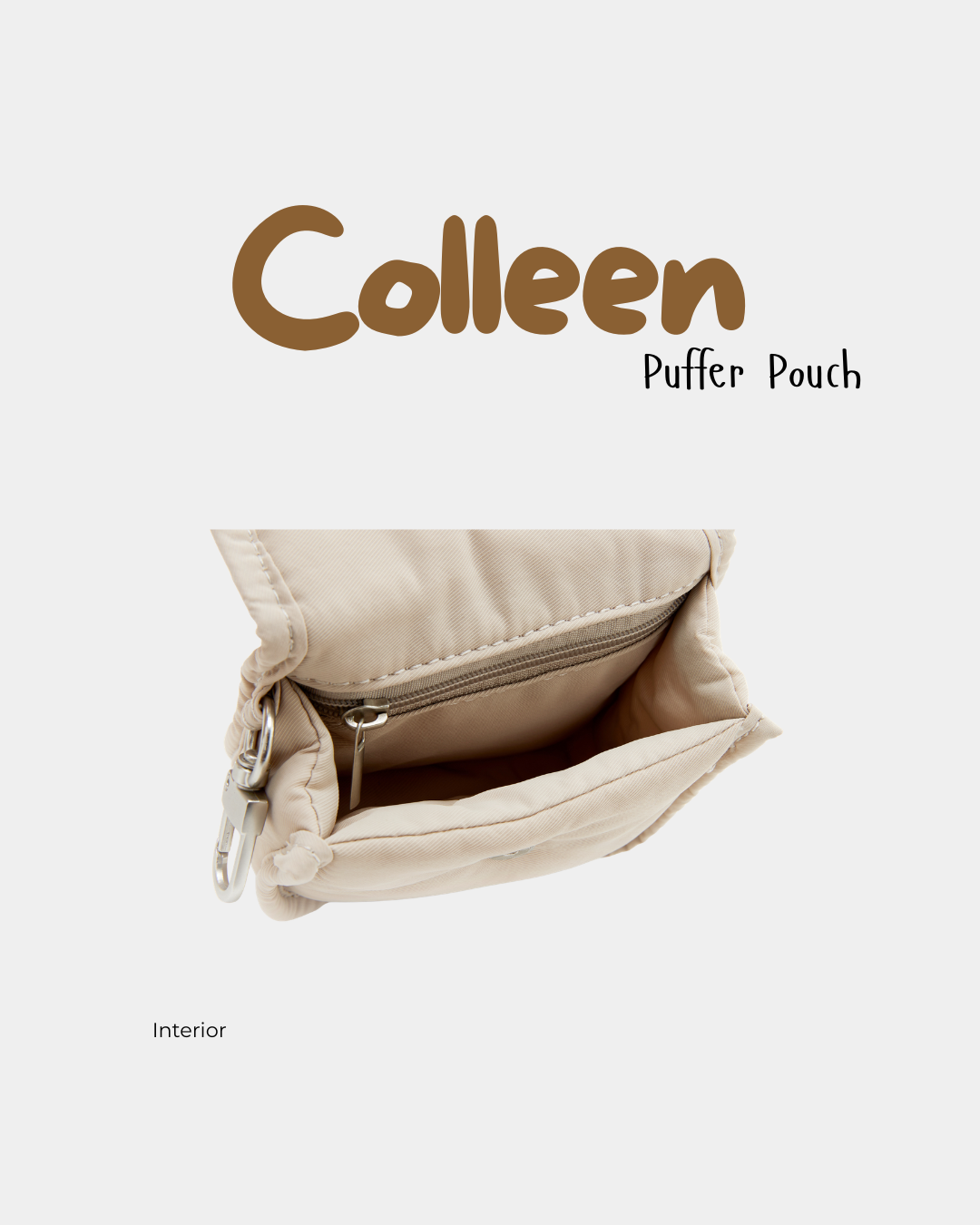 Colleen Puffer Pouch - Image 3