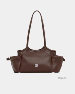 Talia Shoulder Bag (Chocolate)