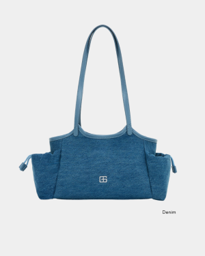 Talia Shoulder Bag (Denim)