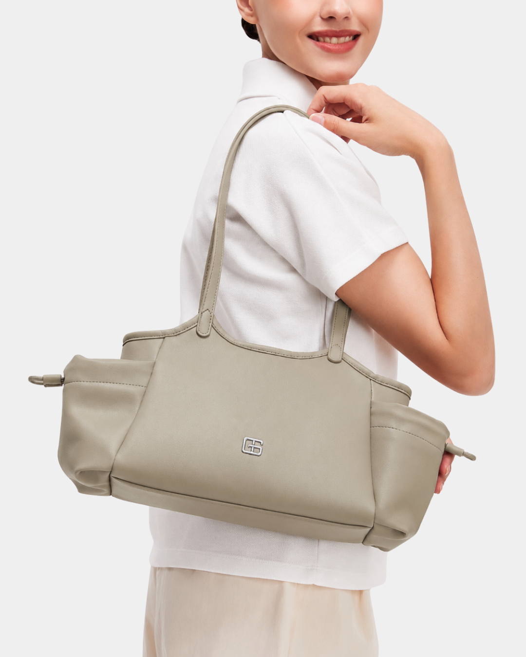 Talia Shoulder Bag (Evergreen) - Image 8