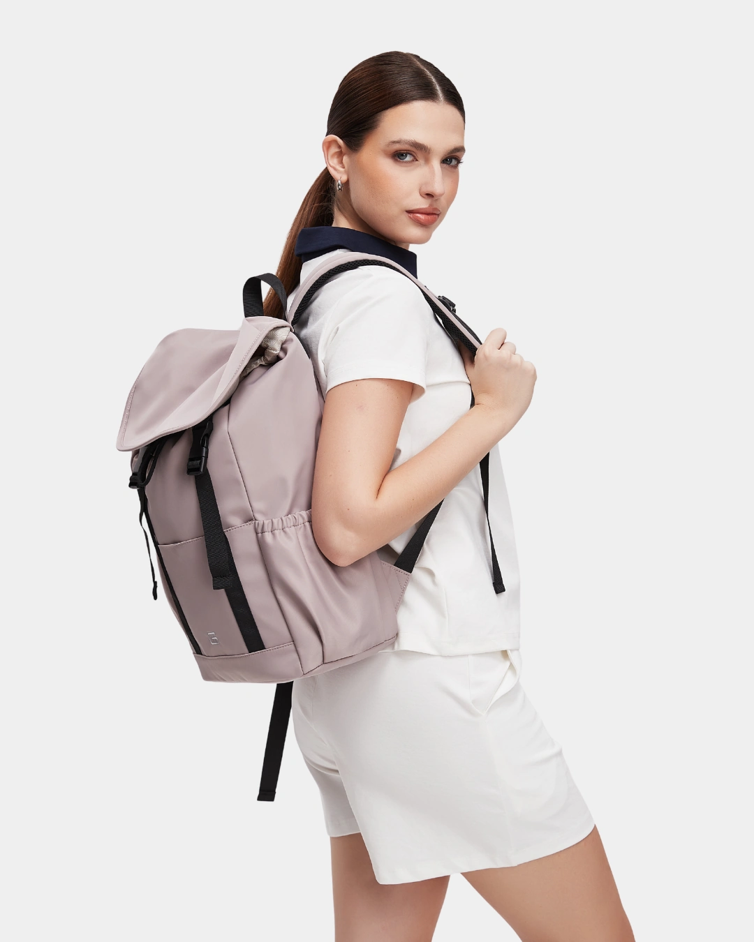 Kaison Nylon Backpack (Rose) - Image 8