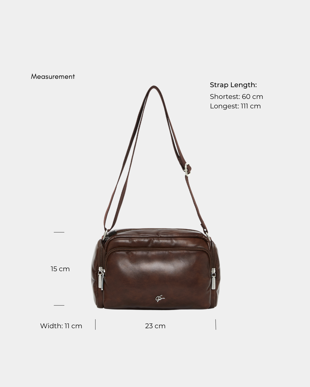 Elda Faux Leather Sling Bag - Image 2