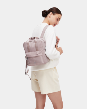Effie Nylon Mini Backpack (Rose)