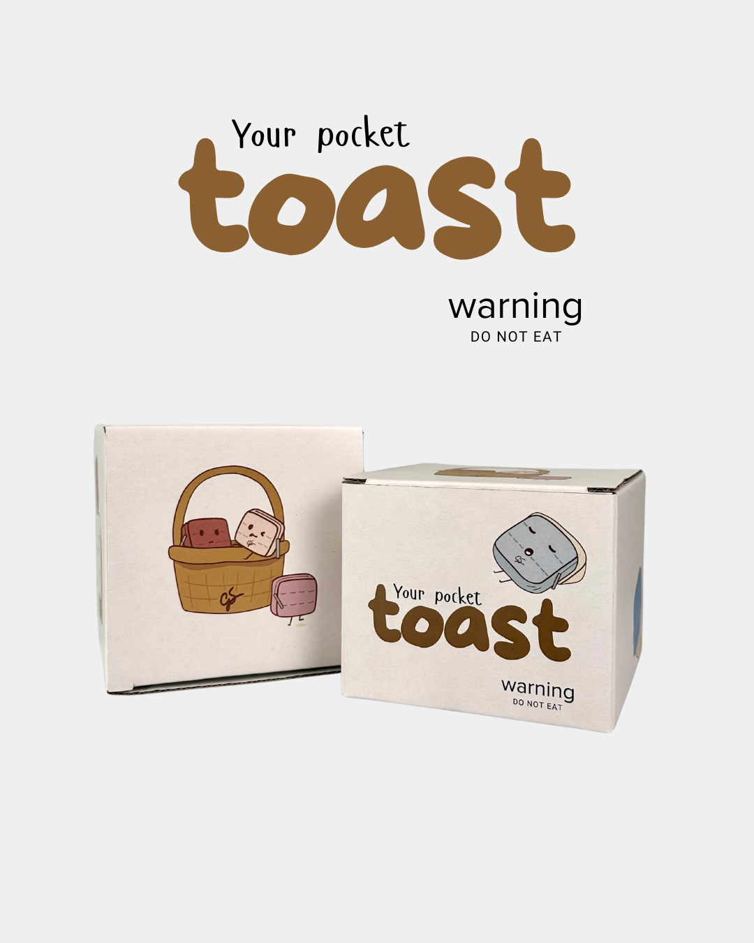 Toast Puffer Pouch