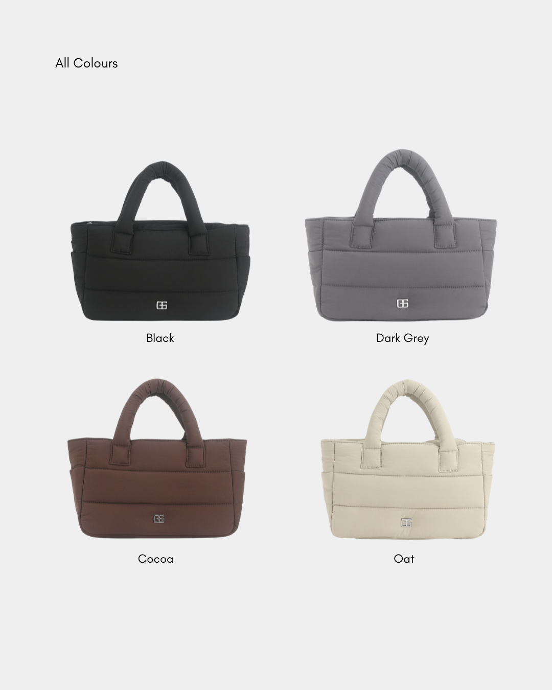 Novella Puffer Sling Bag (Oat) - Image 7