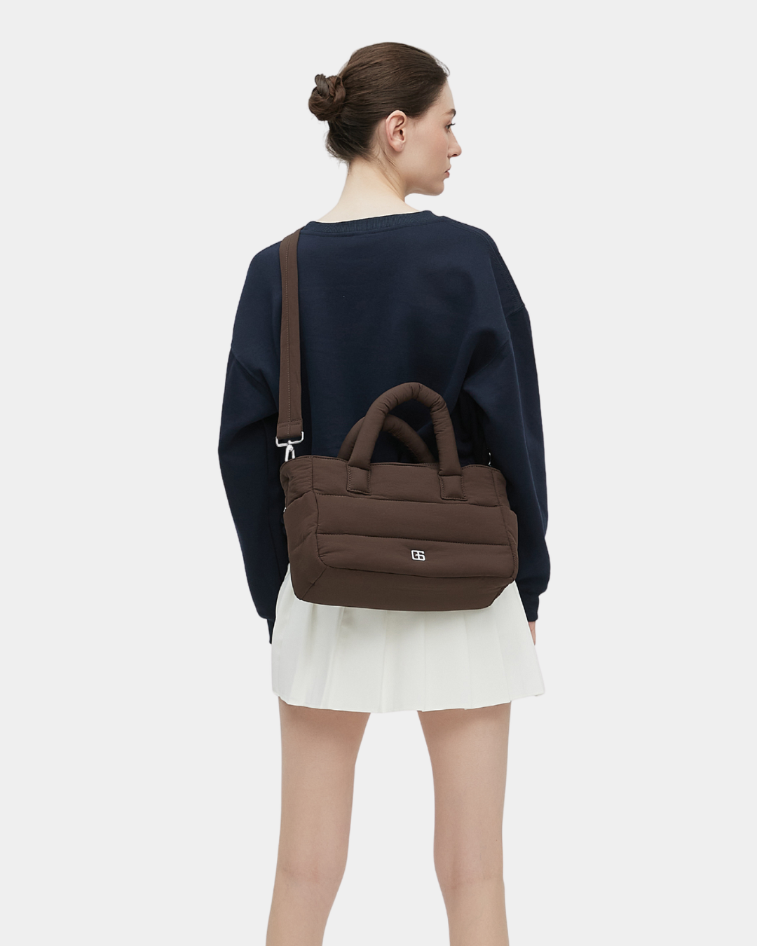 Novella Puffer Sling Bag (Cocoa) - Image 9