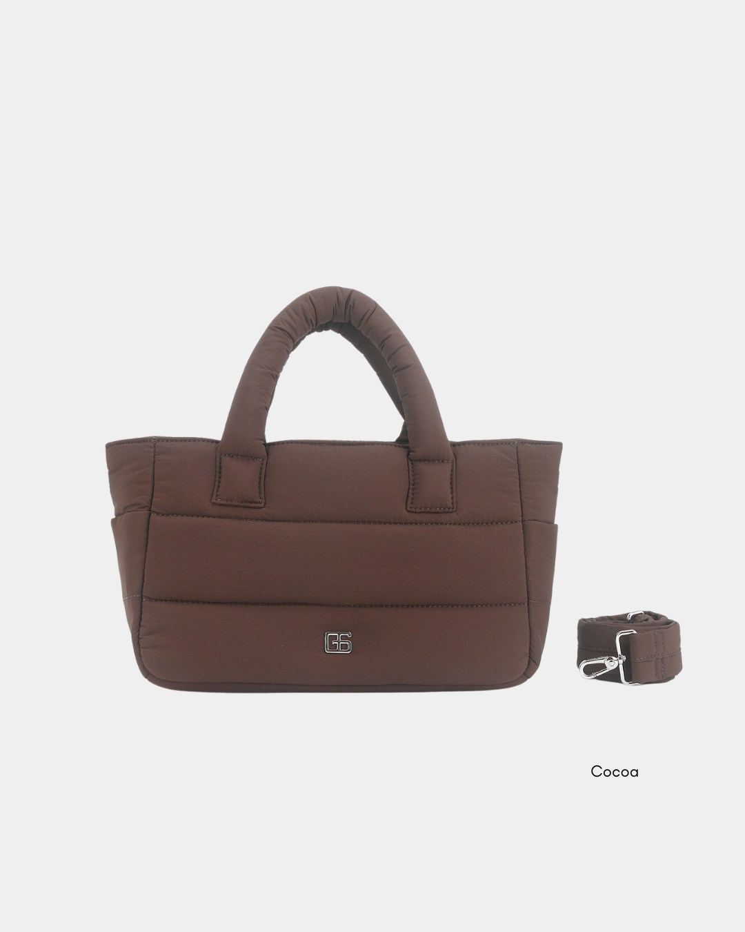 Novella Puffer Sling Bag (Cocoa) - Image 5