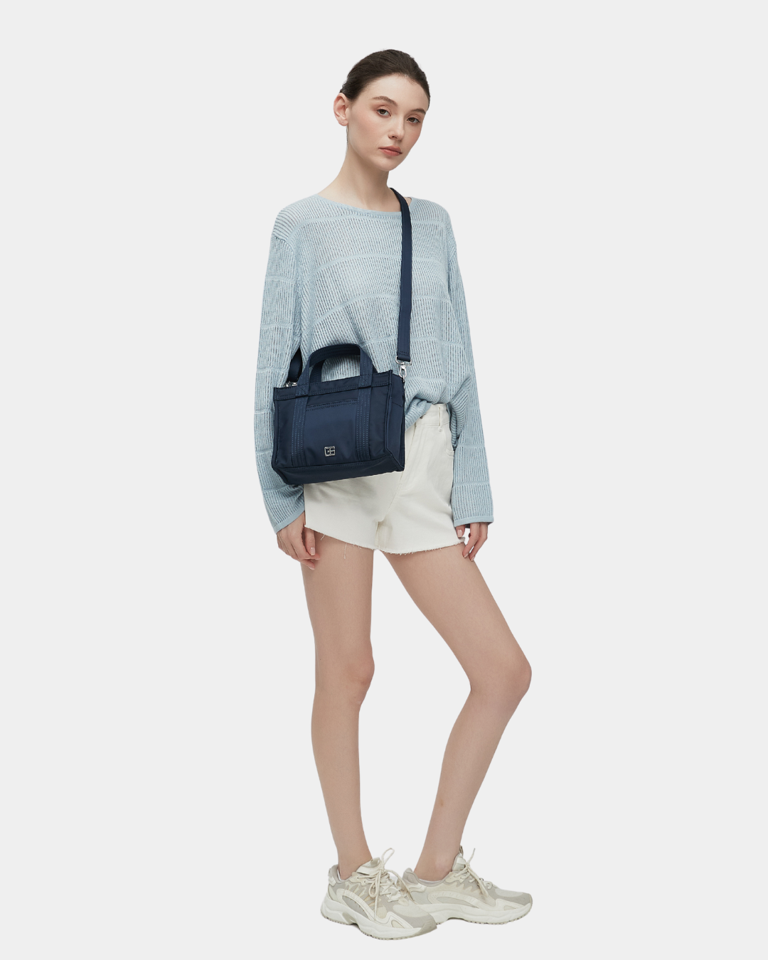Cambrie Sling Bag (Navy) - Image 12